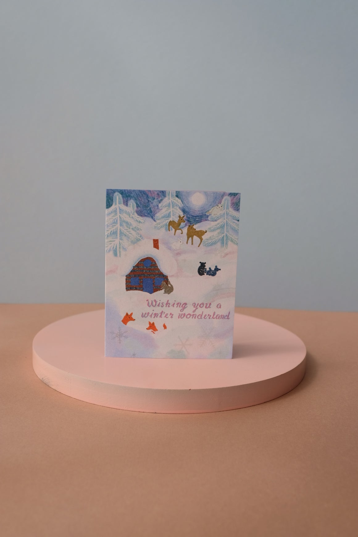 Snowy Landscape Card