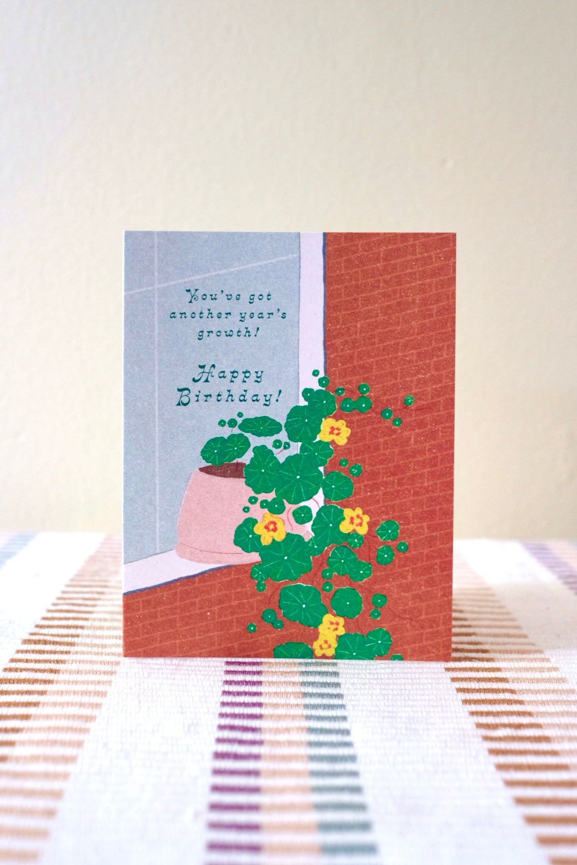 Another Year of Growth Bday Card