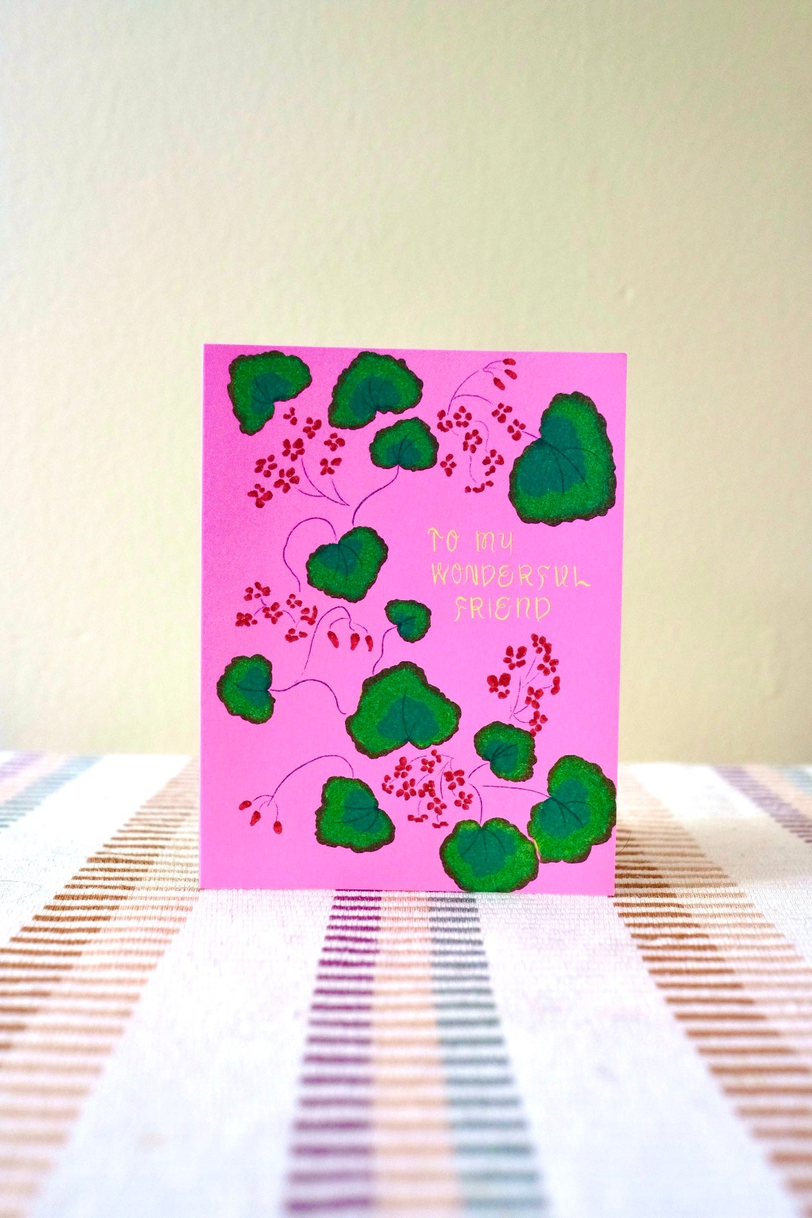 My Wonderful Friend Card