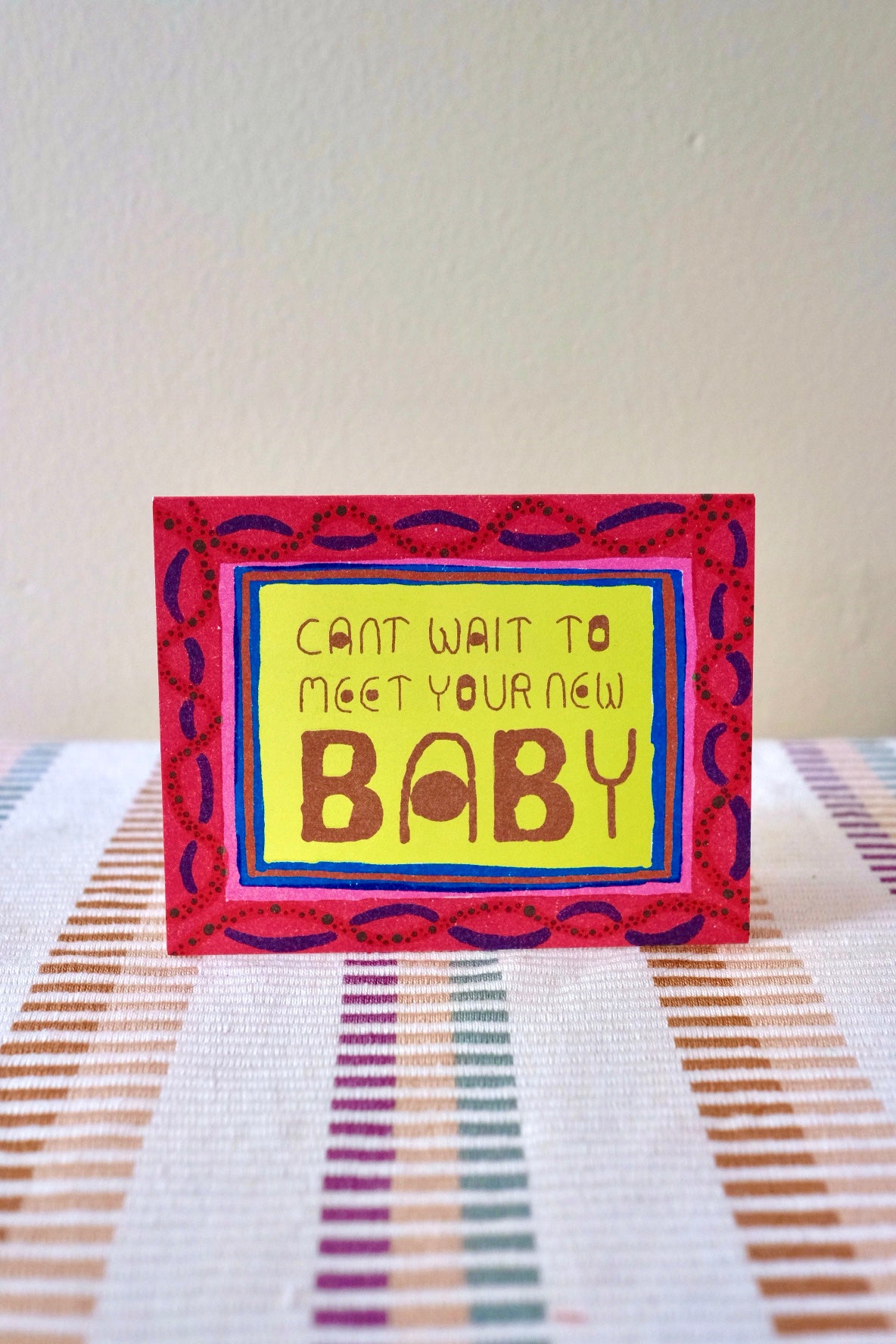 Can't Wait to Meet Your Baby Card
