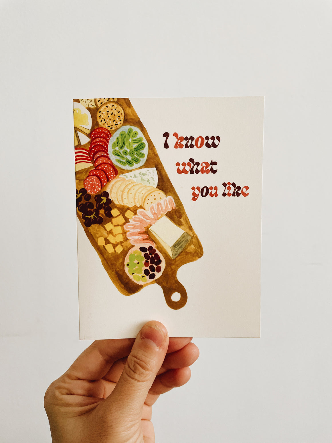 Charcuterie Card