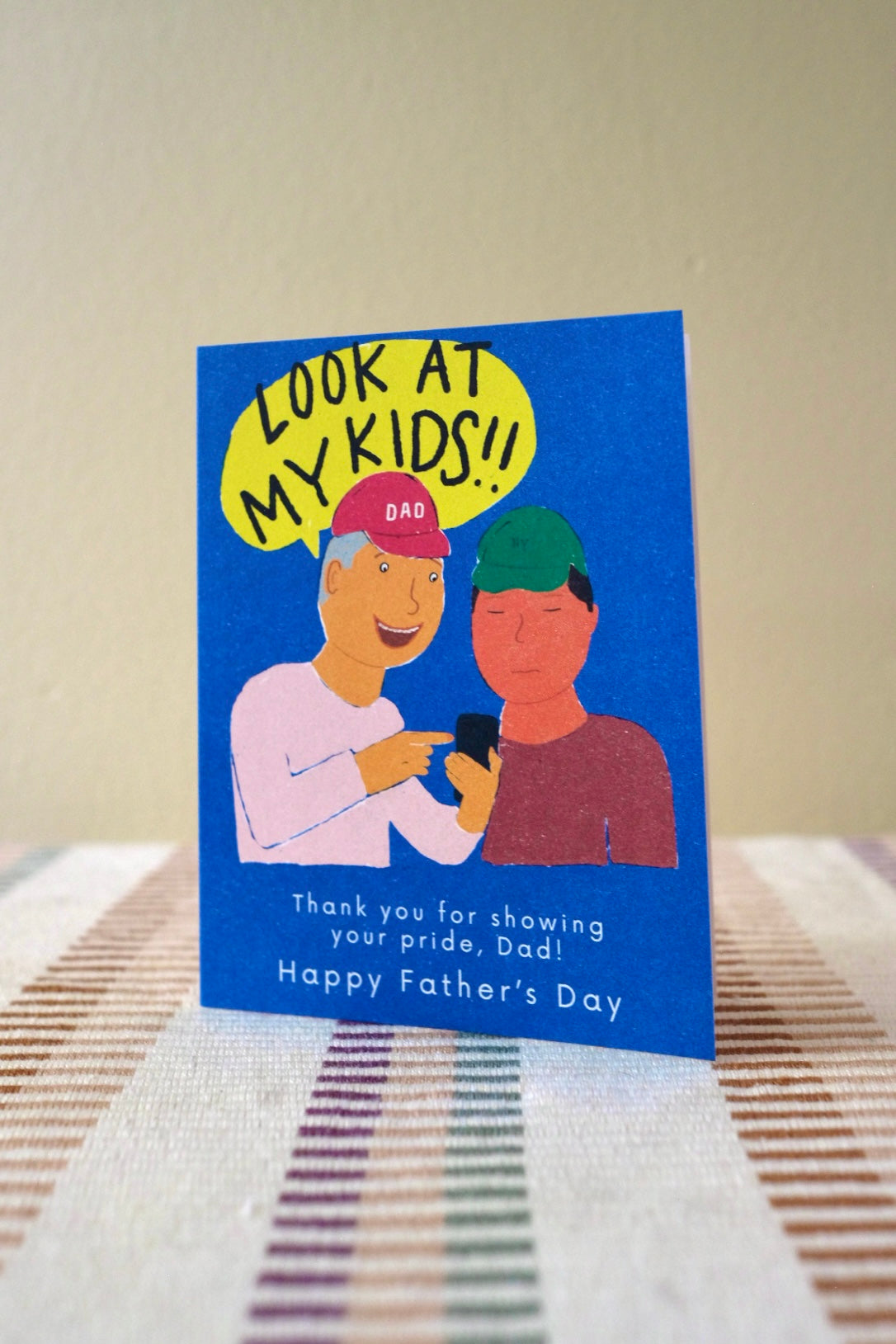 Look At My Kids Dad Card