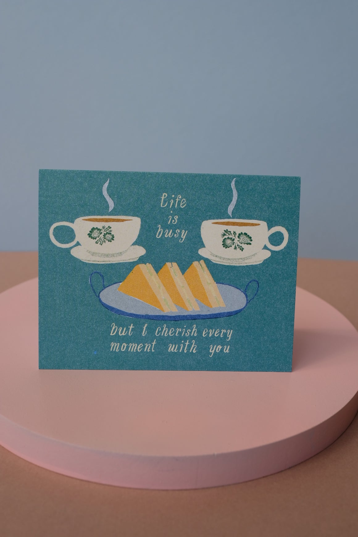 Coffee and Kaya Toast Card