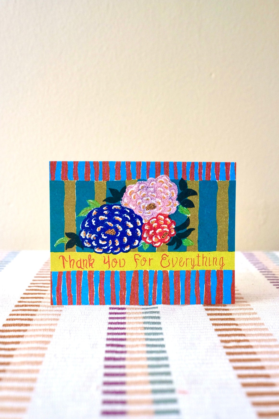 Thank You For Everything Card