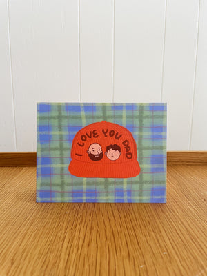 Dad Cap Love You Card