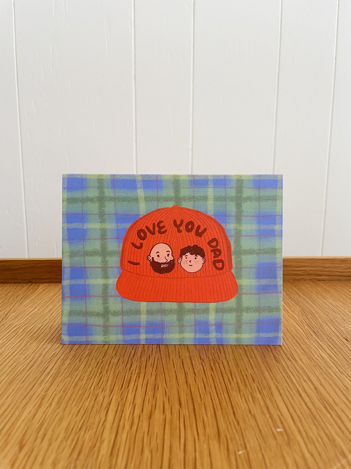 Dad Cap Love You Card