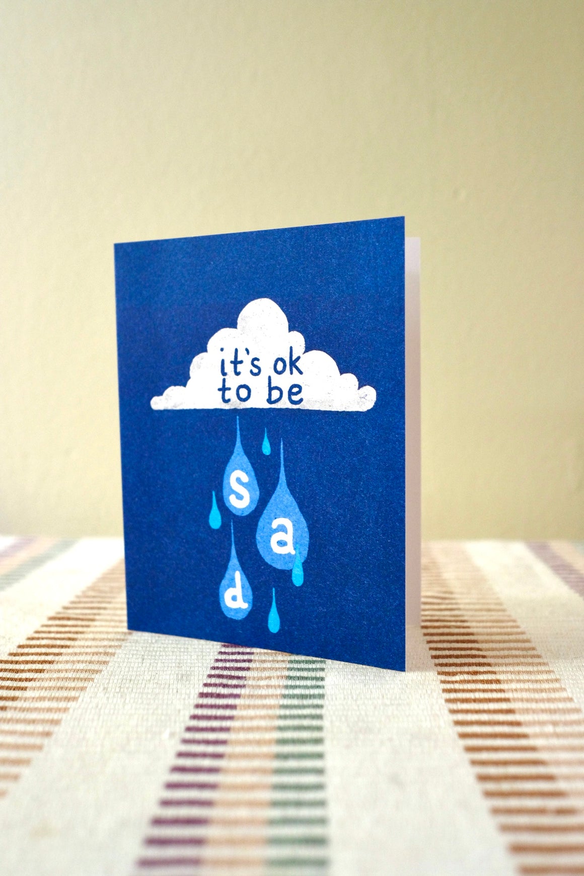 It's OK To Feel Sad Card