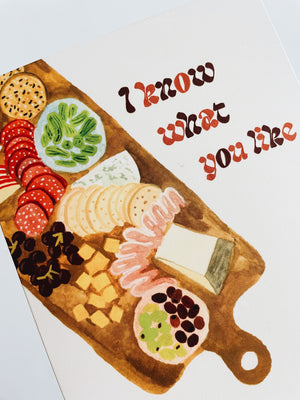 Charcuterie Card