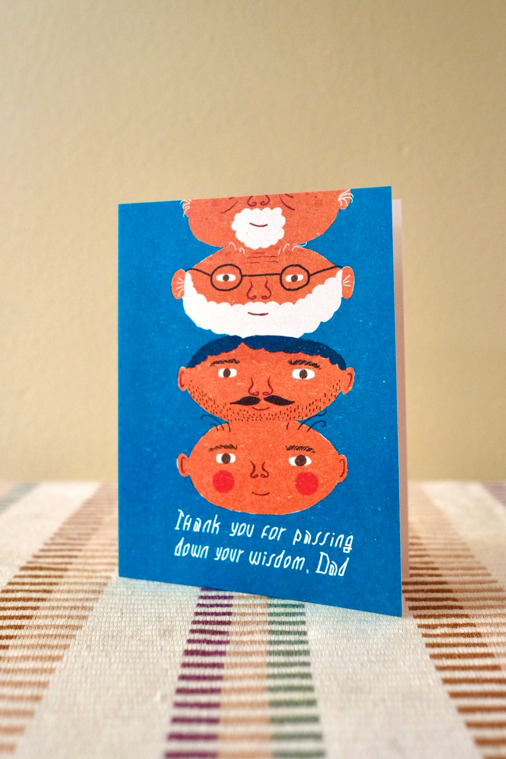 Passing Down Wisdom Dad Card