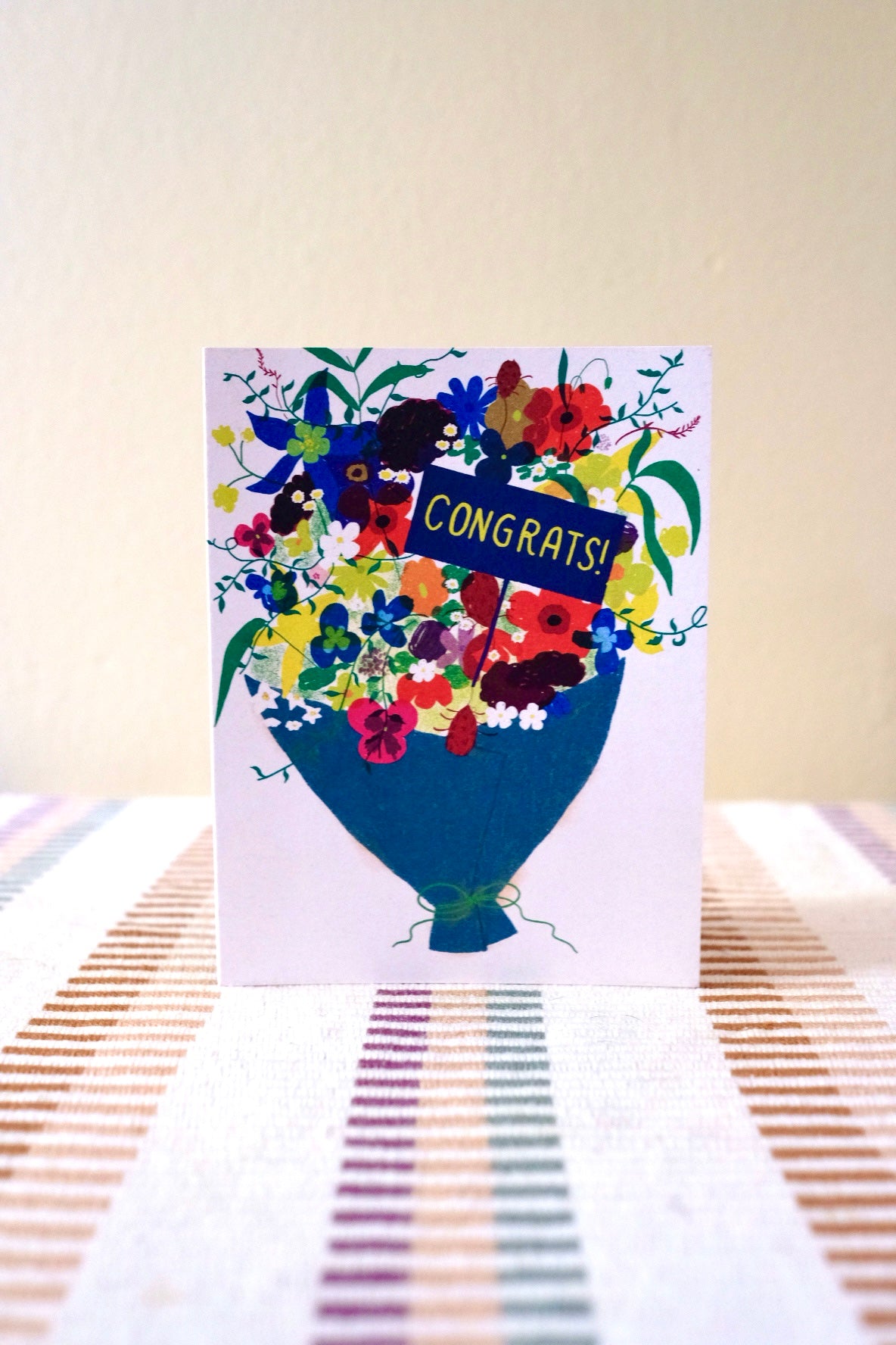 Congrats Bouquet Card
