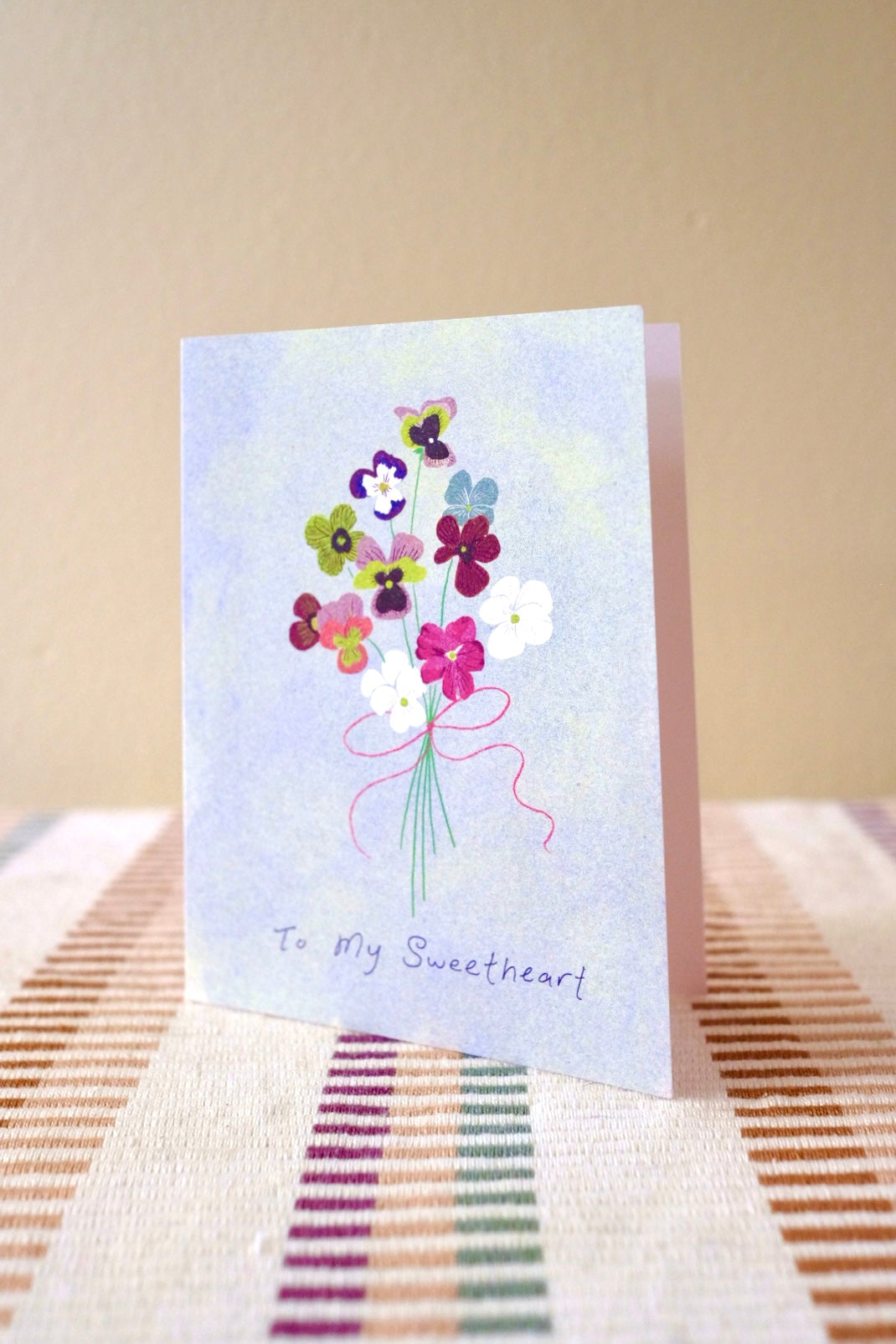 To My Sweetheart Card