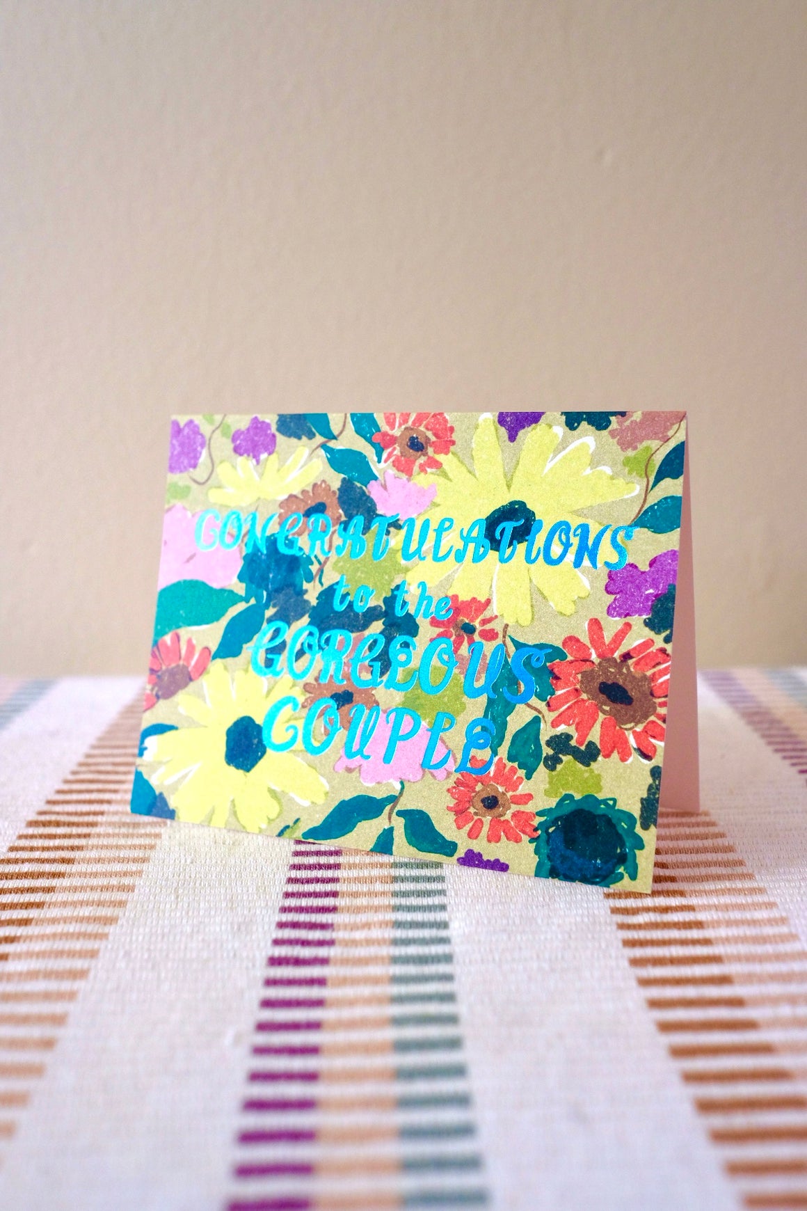 Congratulations To The Couple Card