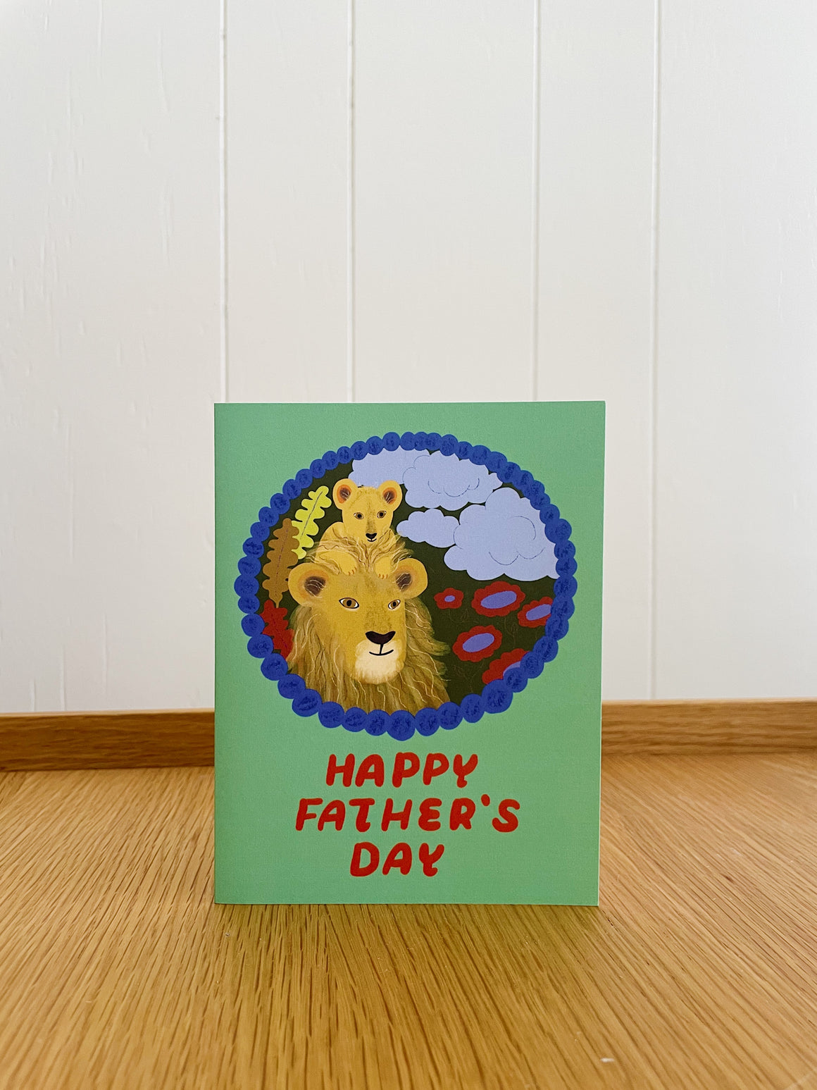 Father’s Day Lion Card