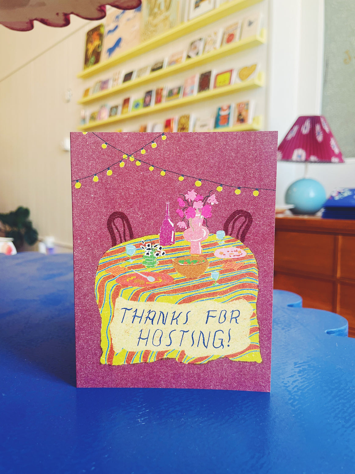 Thanks For Hosting Card