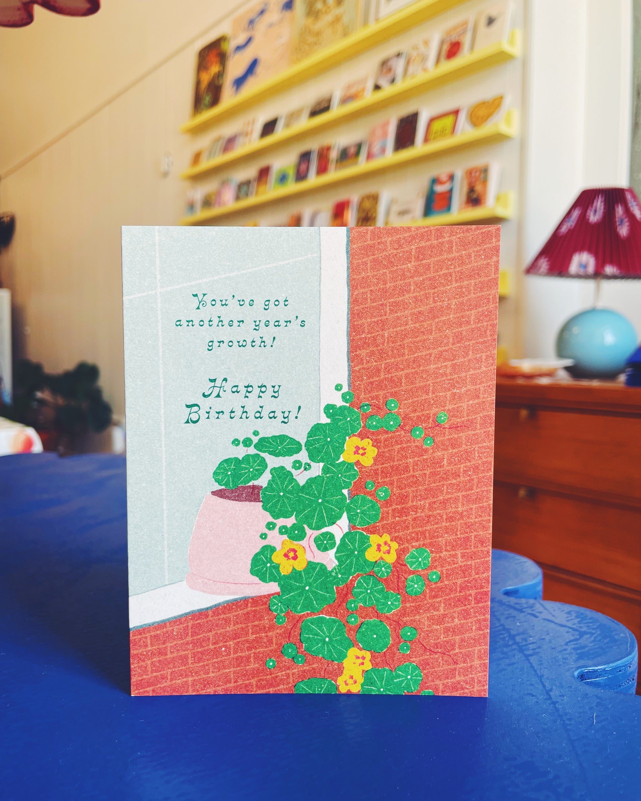 Another Year of Growth Bday Card