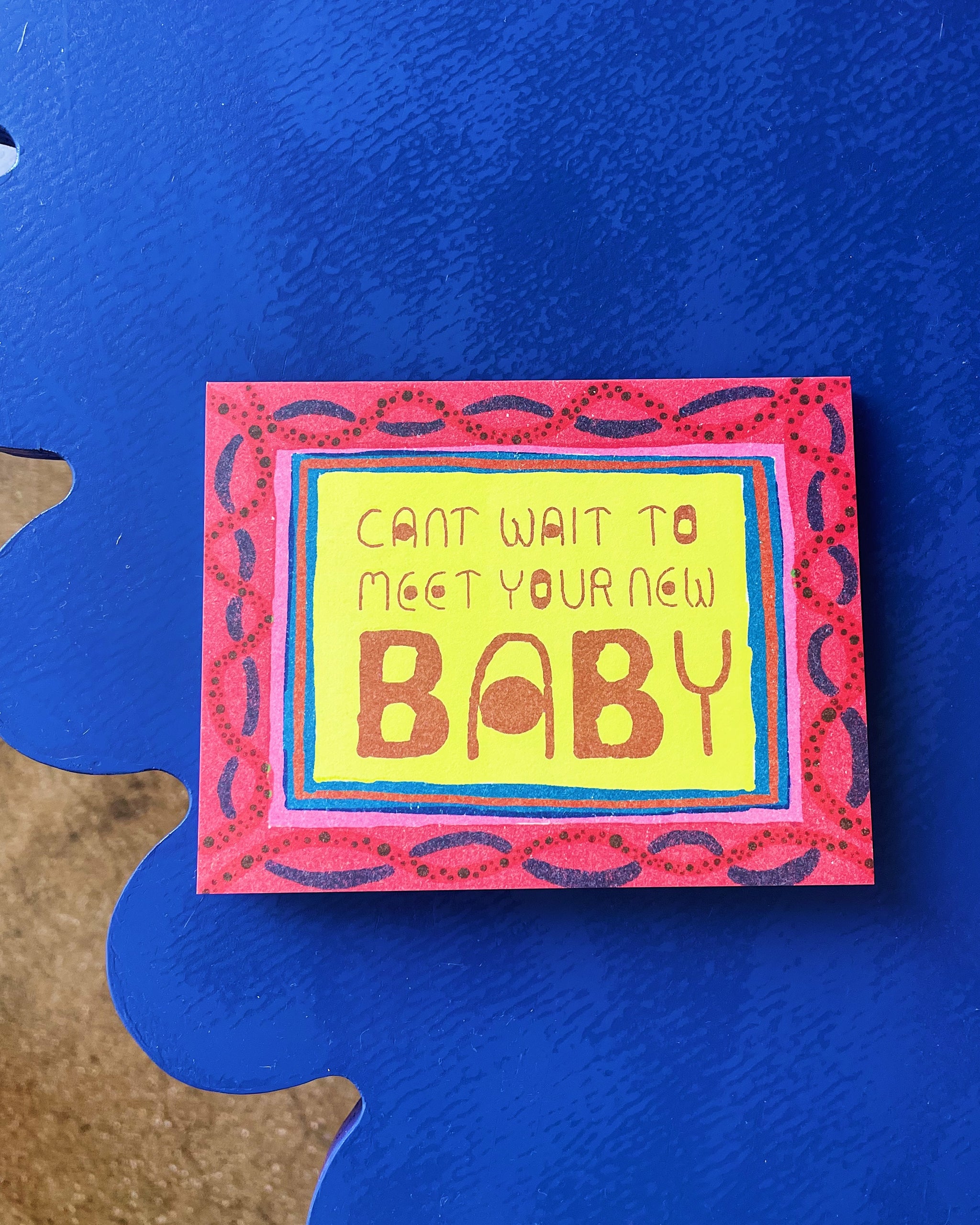Can't Wait to Meet Your Baby Card