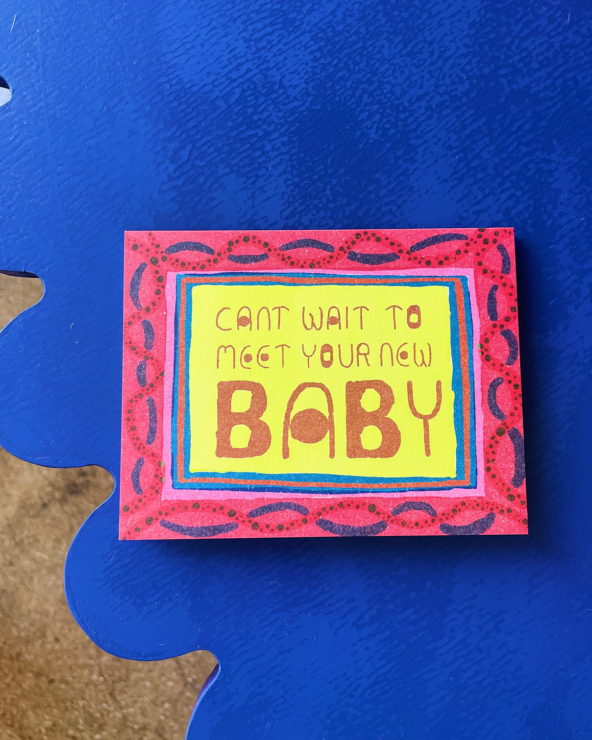 Can't Wait to Meet Your Baby Card
