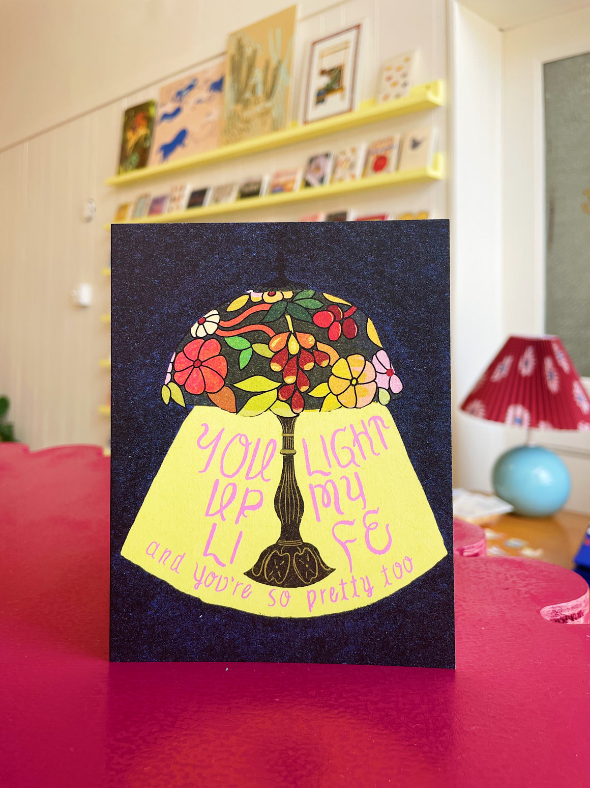 You Light Up My Life Card