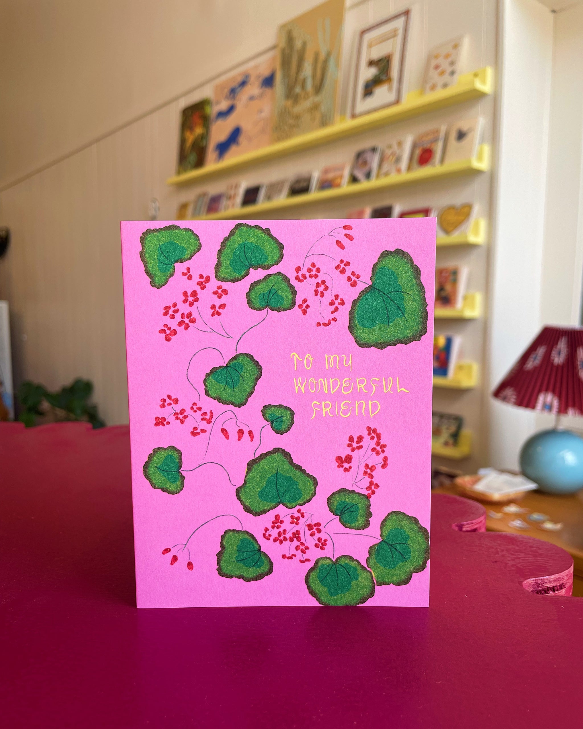 My Wonderful Friend Card