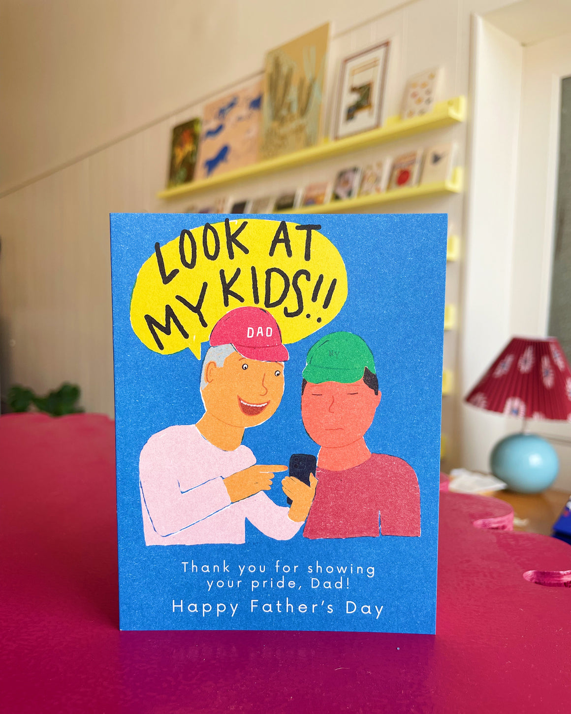 Look At My Kids Dad Card