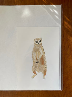 Meerkat Original Painting