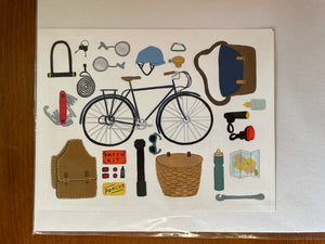 Cycling Original Painting