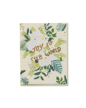 Joy to the World Flora Card