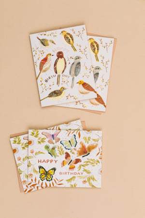 Butterflies Birthday Card