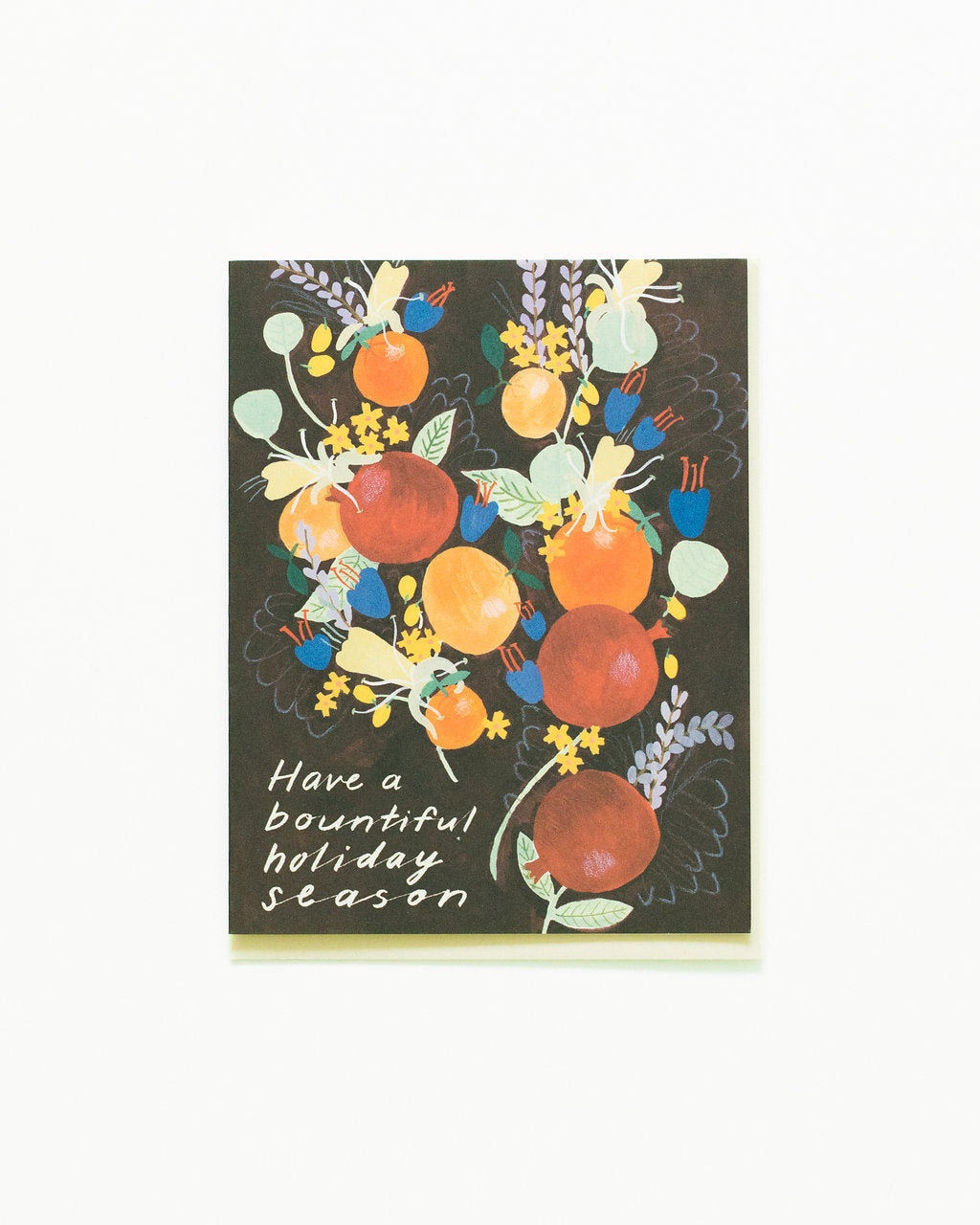 Winter Citrus Card