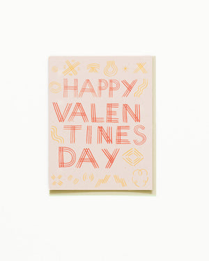 Happy Valentine's Triple Ply Card