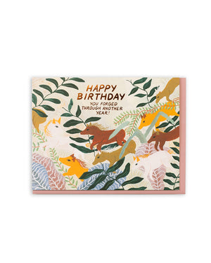 Forged Through Another Year Card