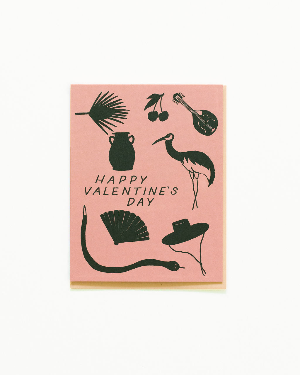 Silhouette Valentine's Card