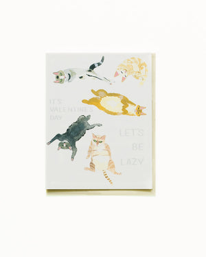 Lazy Cats Card