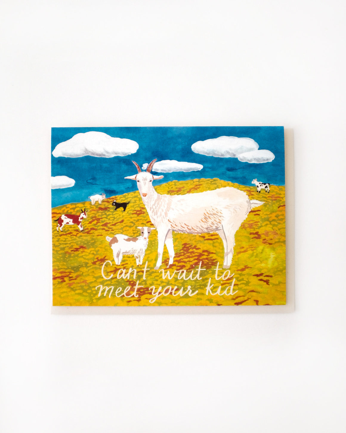 Goat Kid Card