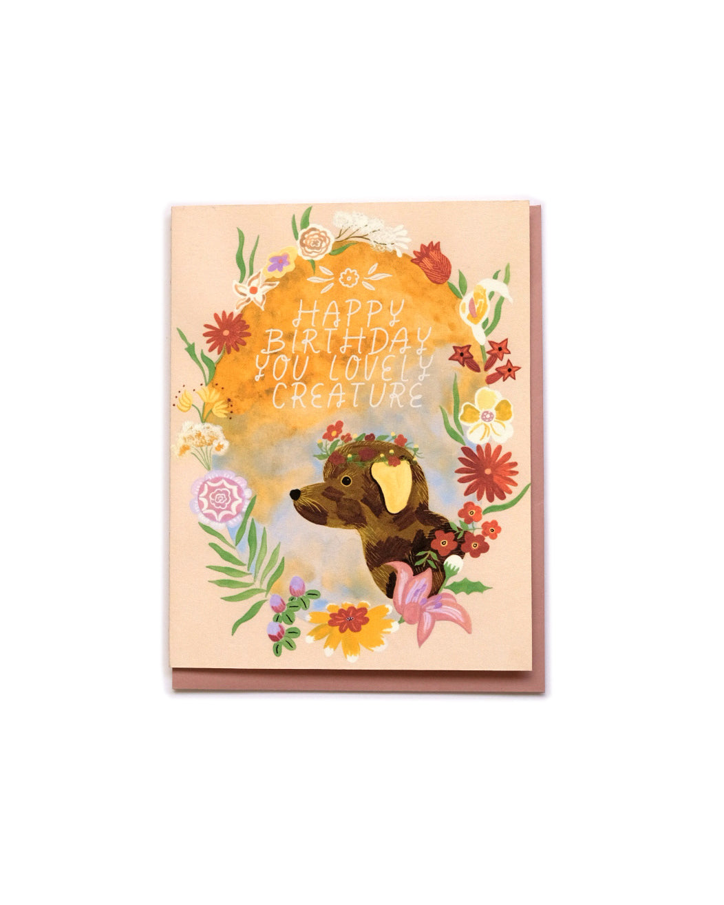 Lovely Creature Birthday Card