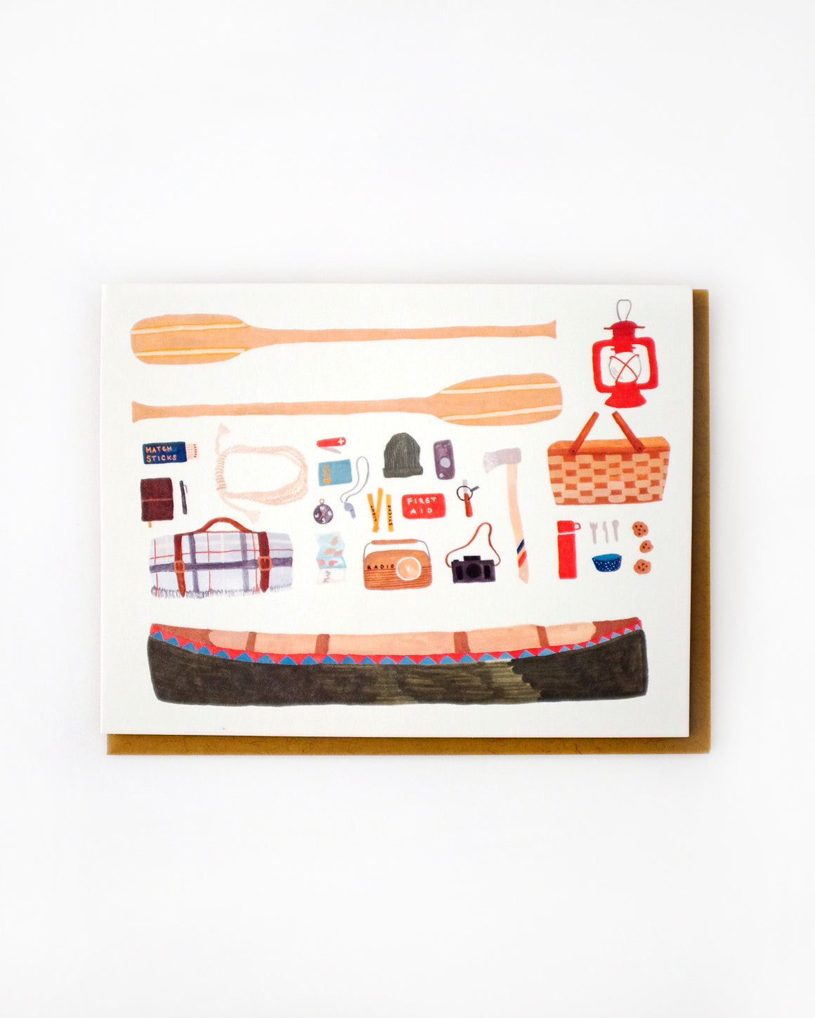 Canoeing Card