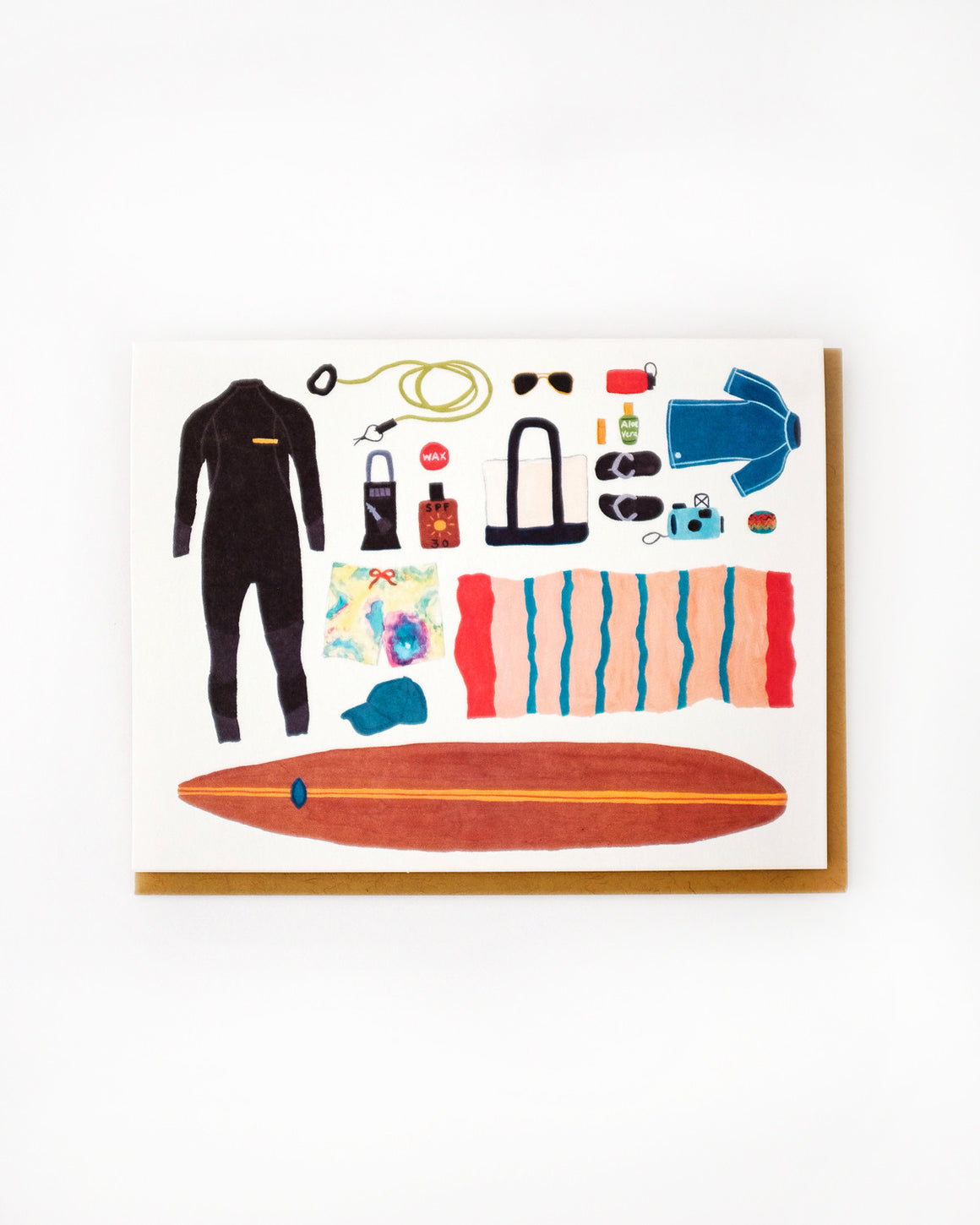 Surfing Card