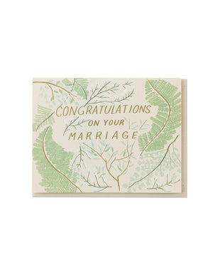 Wedding Greenery Card