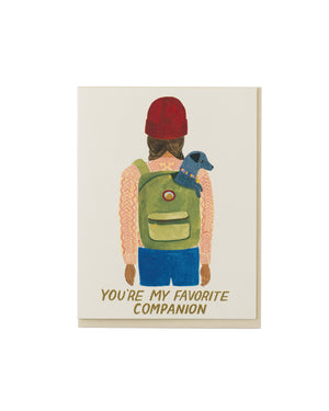 Favorite Companion Card
