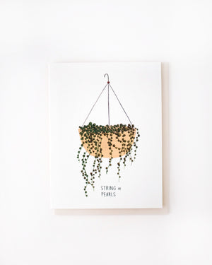 String of Pearls Card
