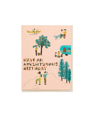 Adventurous Birthday Card