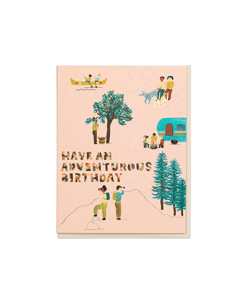 Adventurous Birthday Card