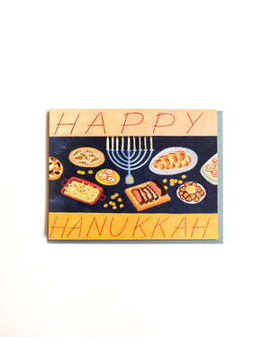 Hanukkah Feast Card