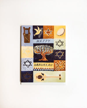 Hanukkah Instruments Card