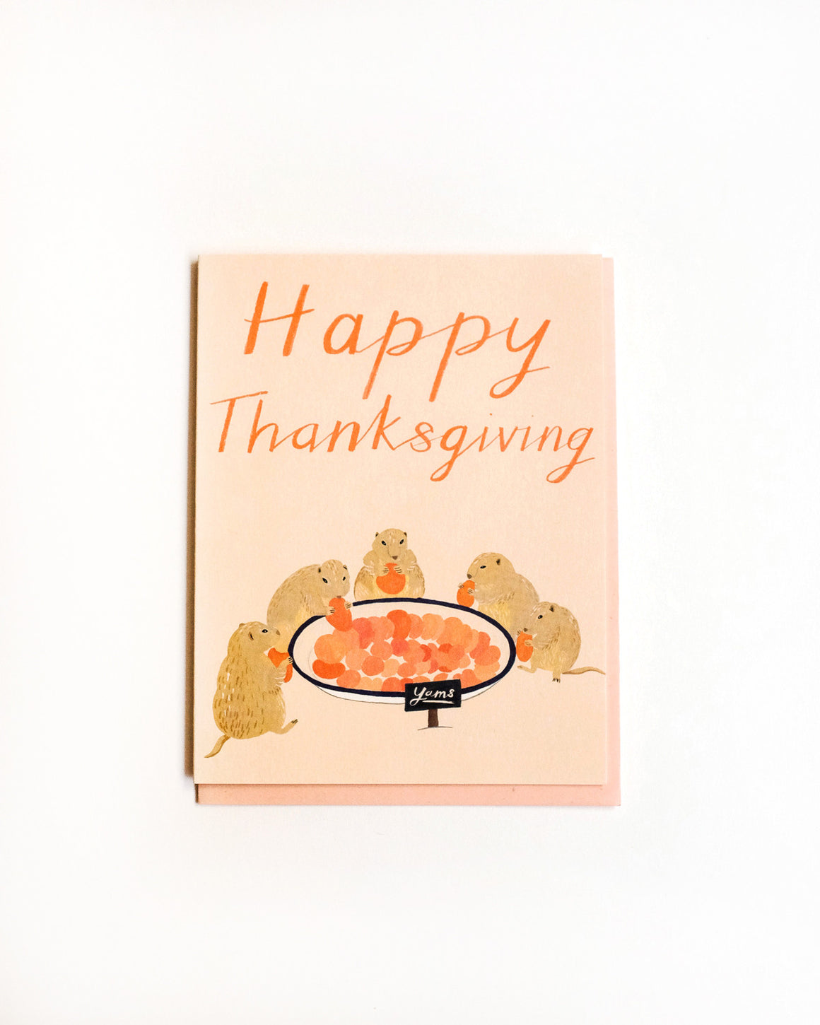 Prairie Dogs Thanksgiving Card