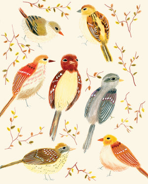 Birds Print 8x10