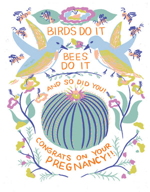 Birds Do It Card