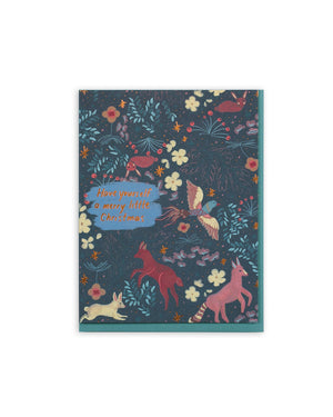 Forest Pattern Card
