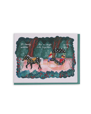 Sleigh Ride Card