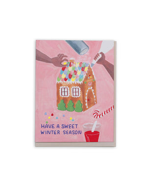 Gingerbread House Card